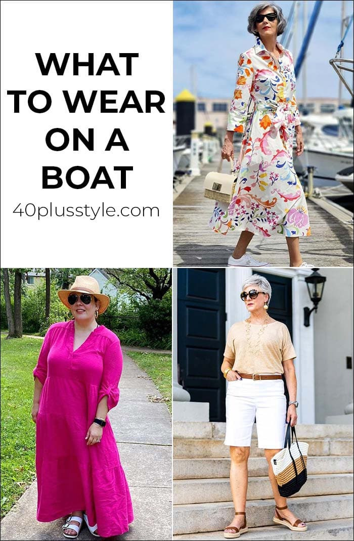 What to wear on a boat - whether you're on a super yacht or a dinghy | 40plusstyle.com