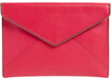 Rebecca Minkoff envelope clutch | 40plusstyle.com