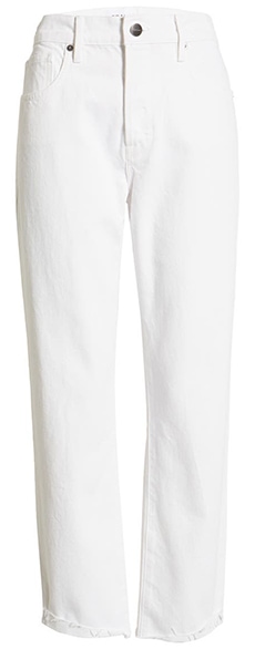 FRAME straight leg jeans | 40plusstyle.com