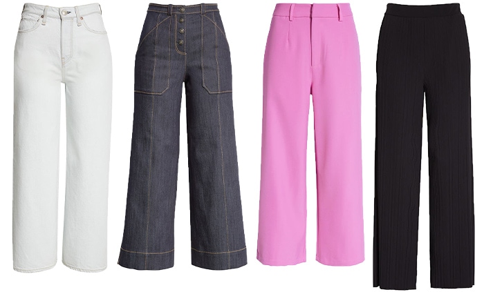 Pants and jeans for the inverted triangle shape | 40lusstyle.com