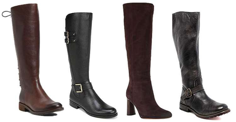 Knee high boots to wear with pants | 40plusstyle.com