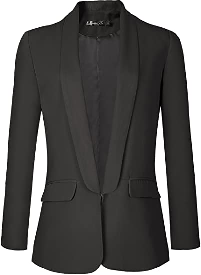 Urban CoCo open front blazer | 40plusstyle.com