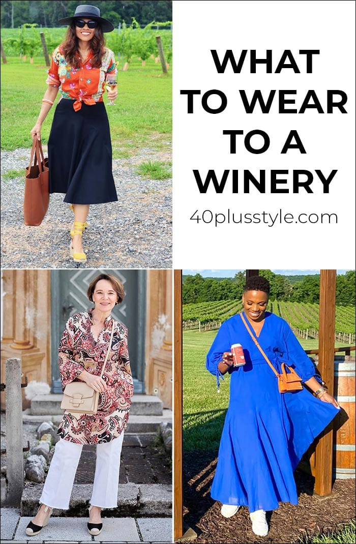 What to wear to a winery: The best winery outfits whether you love white, red or rosé | 40plusstyle.com