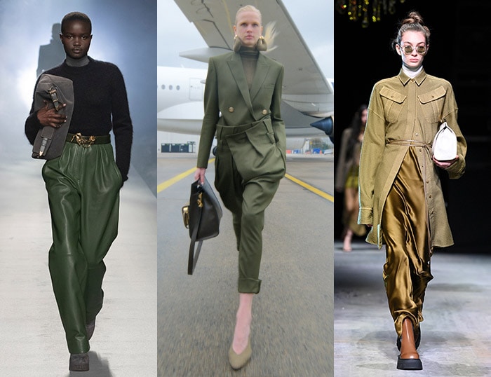 Color trends - olive green / 40plustyle.com