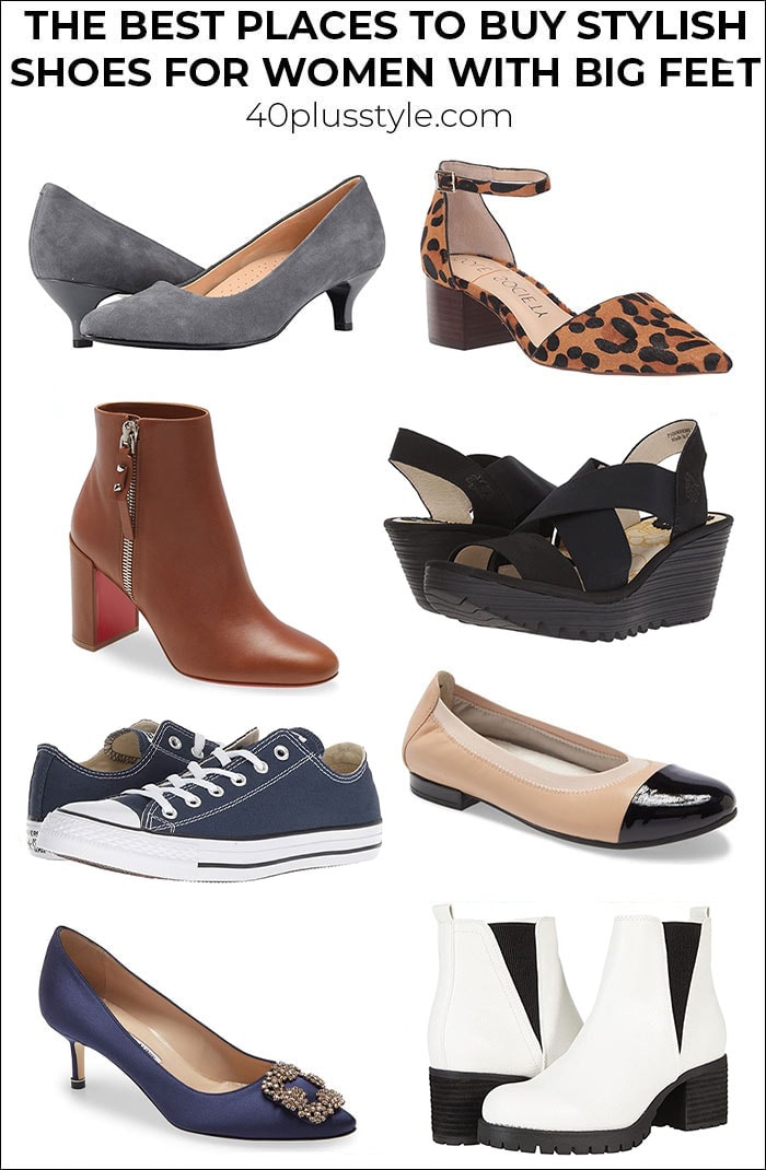 shoes for women with big feet Best places to buy stylish shoes for big feet