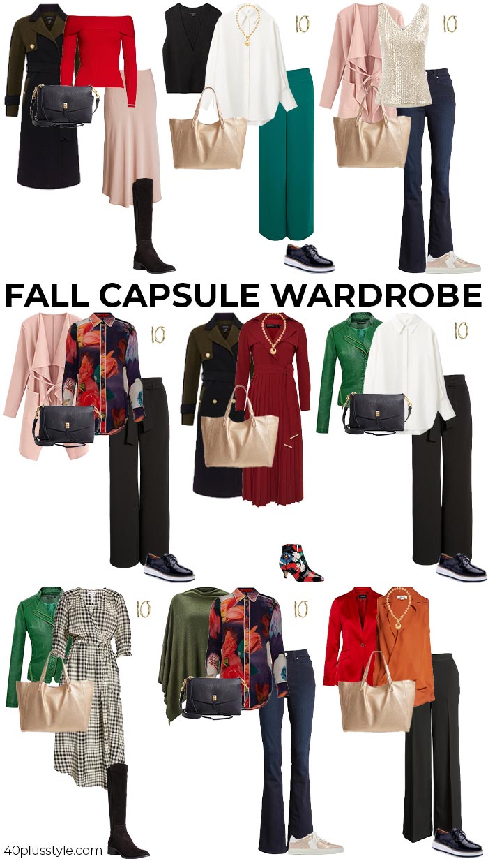 Fall capsule wardrobe 2021 | 40plusstyle.com