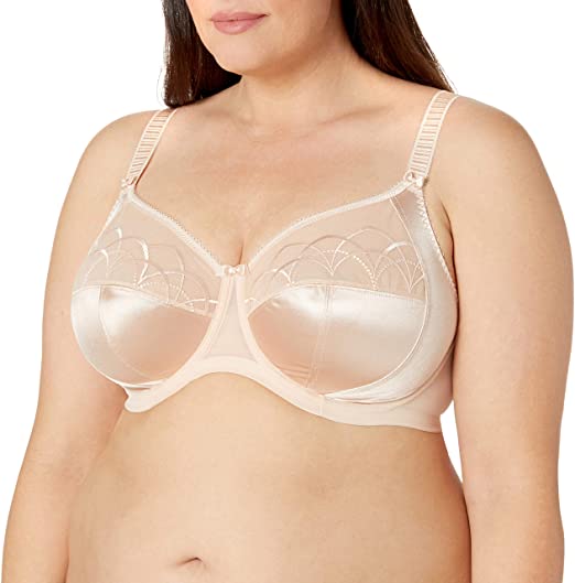 Elomi underwire full cup banded bra | 40plusstyle.com