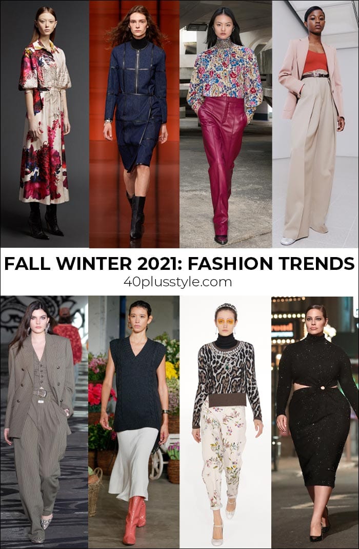 How to wear the winter 2021 fashion trends for women over 40 | 40plusstyle.com