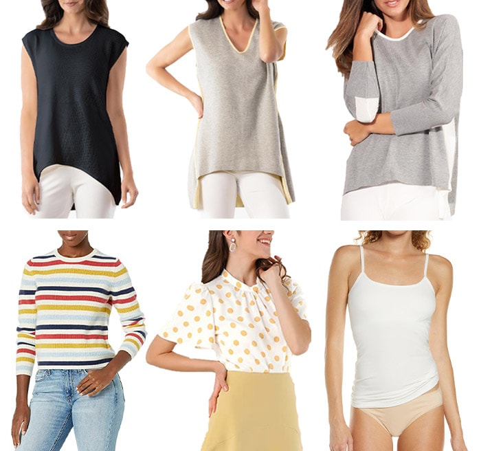 Tops and sweaters | 40plusstyle.com