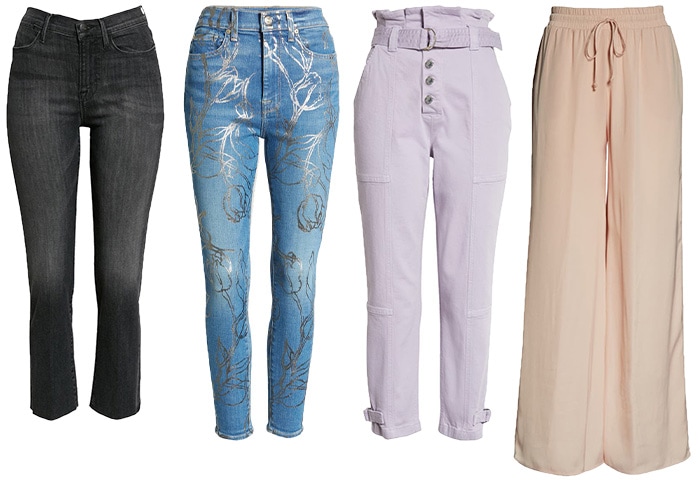 jeans and pants for the romantic style personality | 40plusstyle.com