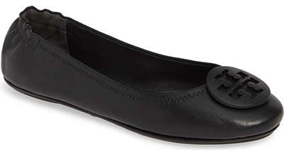 Tory Burch Minnie Travel Ballet Flat | 40plusstyle.com