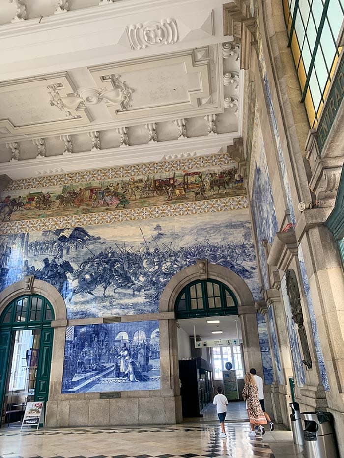 Train Station in Porto Portugal | 40plusstyle.com