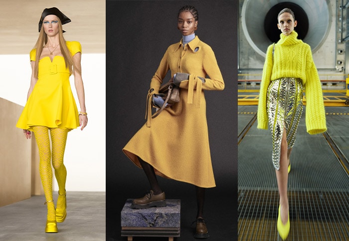 Wearing yellow color for fall / 40plusstyle.com