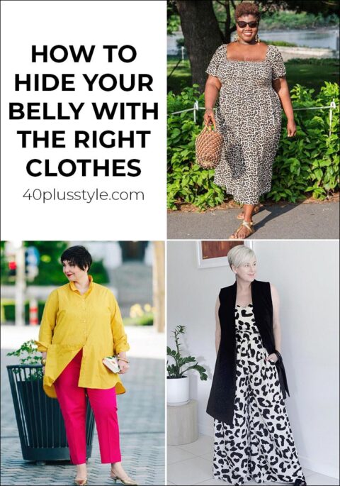 How to hide your belly with fabulous clothes - hide that tummy!