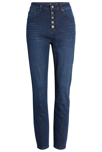 BP. Button Front Skinny Jeans | 40plusstyle.com