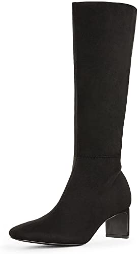 DREAM PAIRS knee high suede boot | 40plusstyle.com