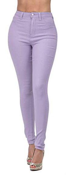 LOVER BRAND FASHION high waisted skinny jeans | 40plusstyle.com