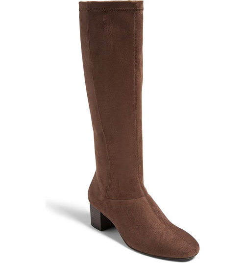 Jack Rogers knee high boot | 40plusstyle.com