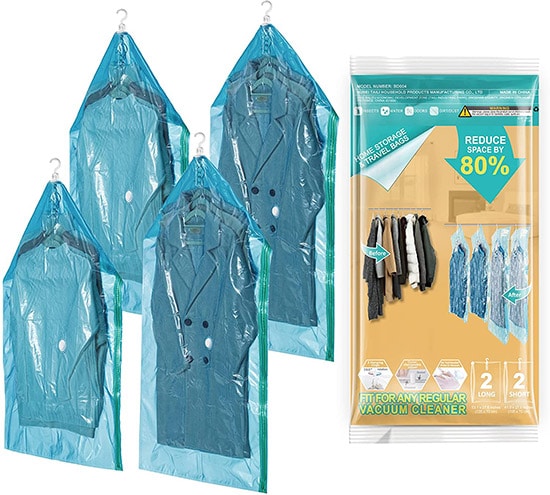 UHG Vacuum Storage Bags for Clothing, Space Saver Bags with Free