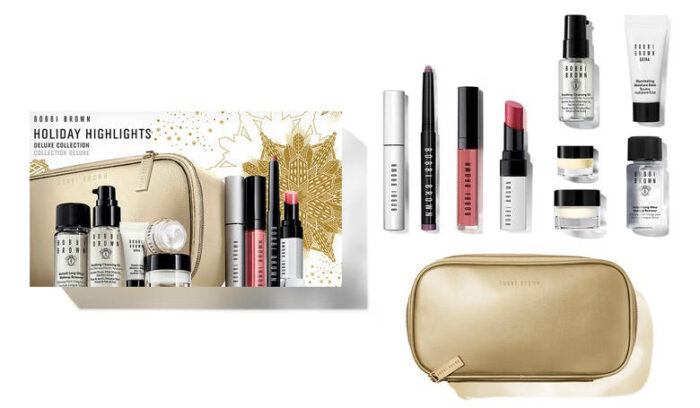 Bobbi Brown Holiday Highlights Deluxe Set | 40plusstyle.com