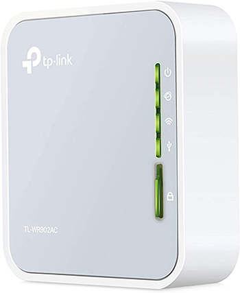 Travel gifts for women - TP-Link AC750 Wireless Portable Nano Travel Router | 40plusstyle.com