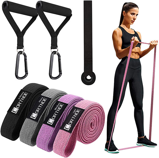 Workout gifts for her - CORTNOE Pull Up Assistance Bands | 40plusstyle.com