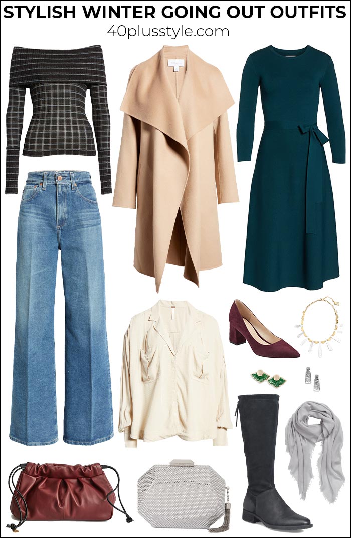 Winter going out outfits so stylish you won't mind the cold | 40plusstyle.com