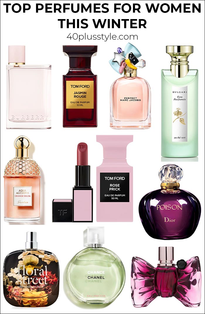top perfumes for women this winter: The most glamorous scents for your Christmas parties | 40plusstyle.com