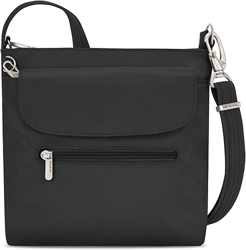 Travel gifts for women - Travelon Anti-Theft Classic Mini Shoulder Bag | 40plusstyle.com