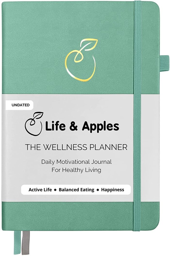 Life & Apples Wellness Planner - Food Journal and Fitness Diary | 40plusstyle.com