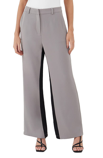 4th & Reckless Amur Two-Tone Trousers | 40plusstyle.com