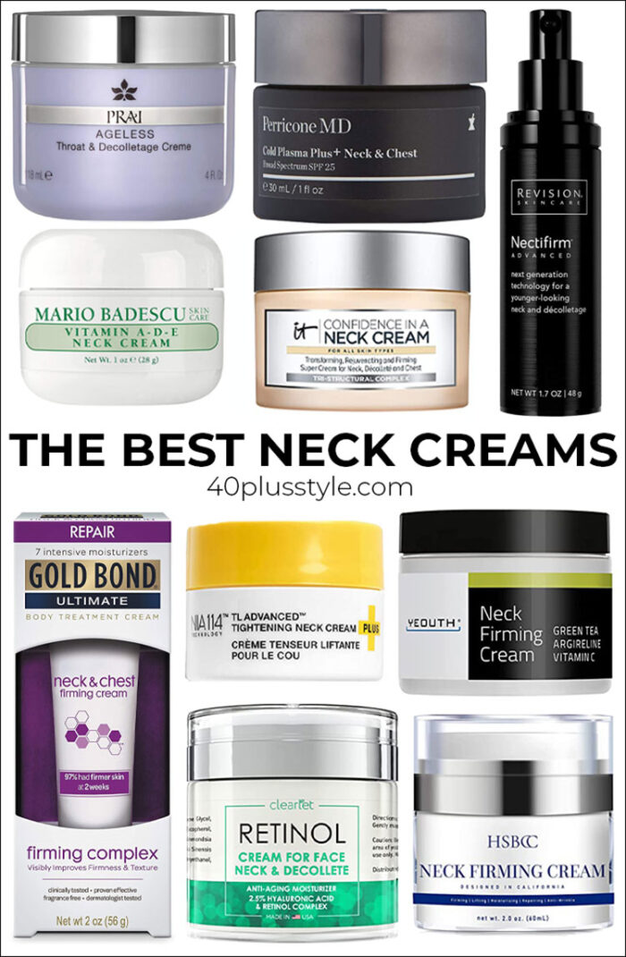 The best neck creams for a firmer looking neck | 40plusstyle.com