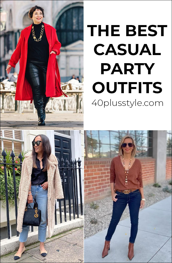 The best casual party outfits that still make an impact | 40plusstyle.com