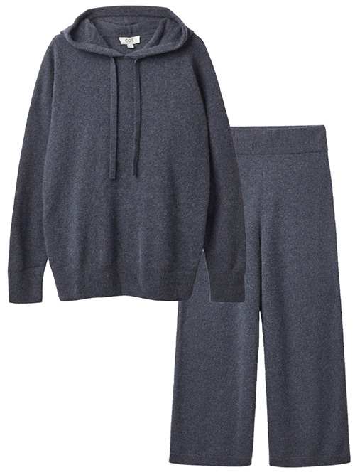 COS hoodie and lounge pants | 40plusstyle.com