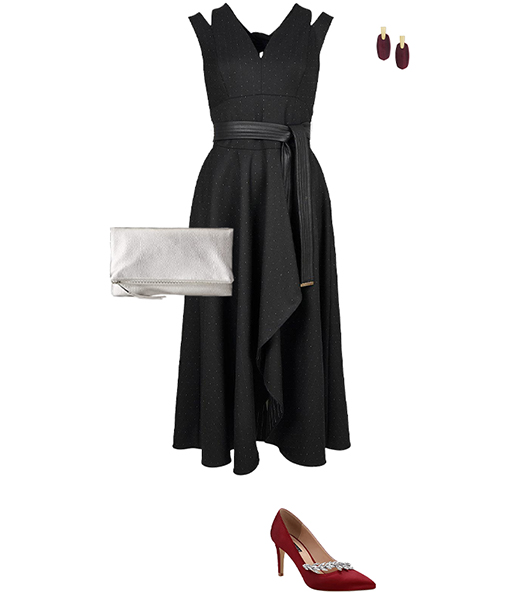 Christmas party outfit 9: A little black dress | 40plusstyle.com