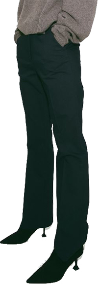 Comfortable pants for women: H&M Creased Pants | 40plusstyle.com