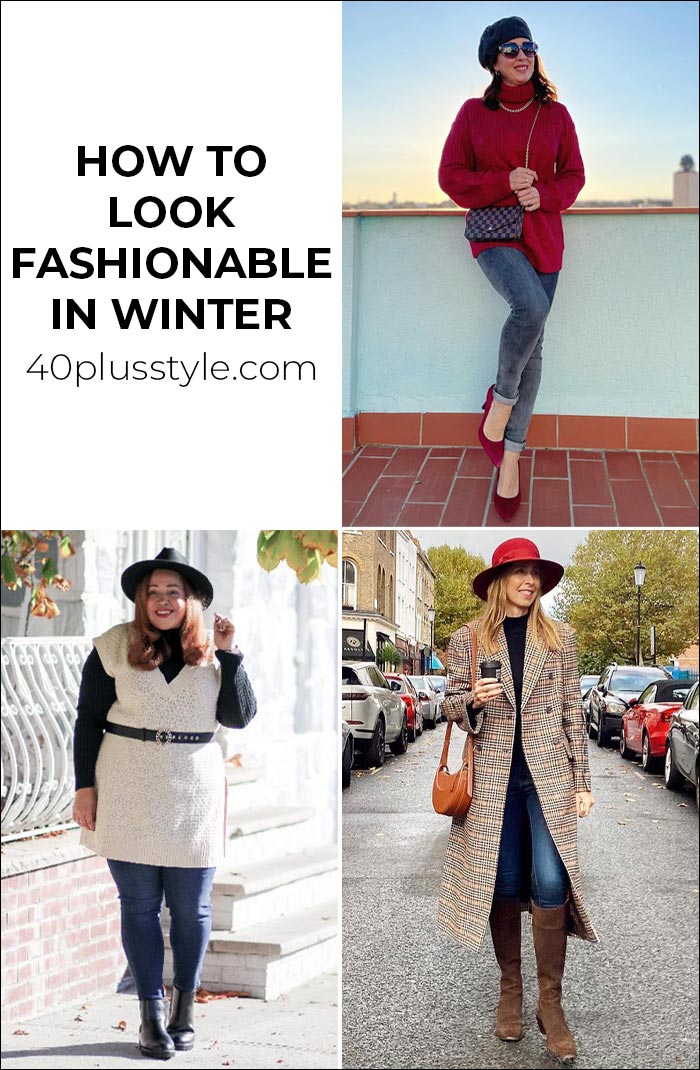 Winter outfits for women: How to look fashionable in winter | 40plusstyle.com