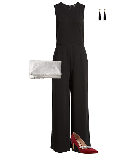 Christmas party outfit 2: Jumpsuits | 40plusstyle.com