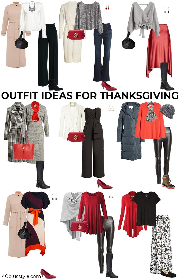 A Thanksgiving capsule wardrobe | 40plusstyle.com