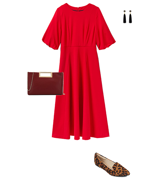 Christmas party outfit 1: Red | 40plusstyle.com