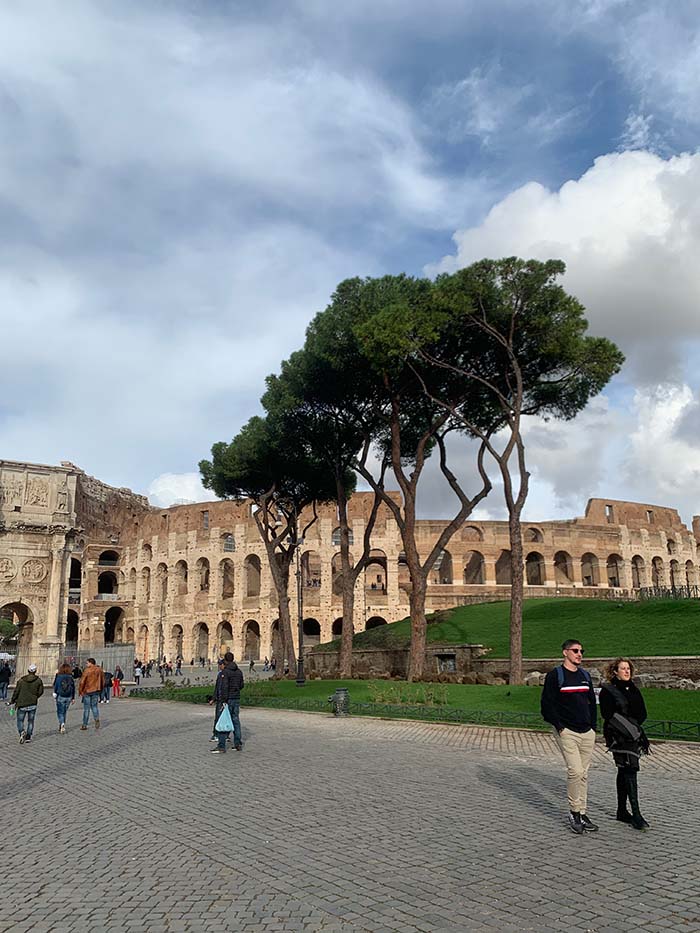 The collosseum in Rome, Italy | 40plusstyle.com