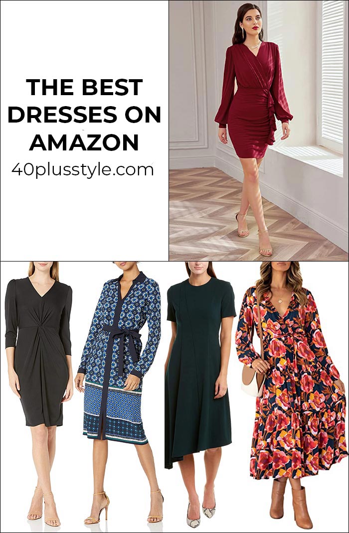 The best Amazon dresses for any season - and any occasion | 40plusstyle.com