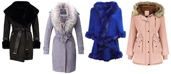 Winter outfits for women: warm faux fur coats | 40plusstyle.com