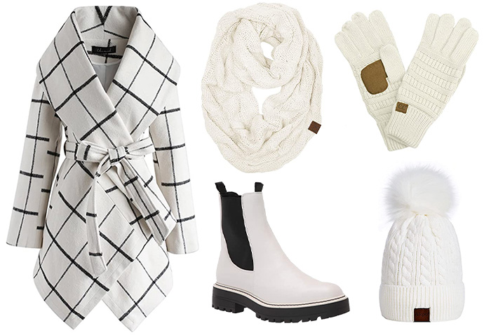 How to look fashionable in winter: white outfits for labor day and winter | 40plusstyle.com