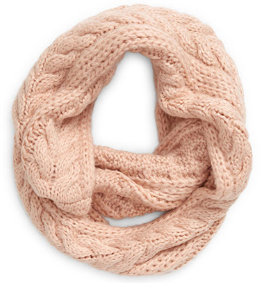 Winter accessories - Treasure & Bond Cable Knit Cowl | 40plusstyle.com
