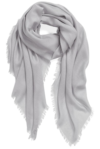 Winter accessories - Nordstrom Cashmere & Silk Wrap | 40plusstyle.com