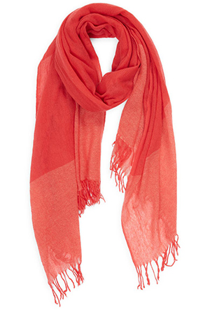 Winter accessories - Nordstrom Cashmere Scarf | 40plusstyle.com