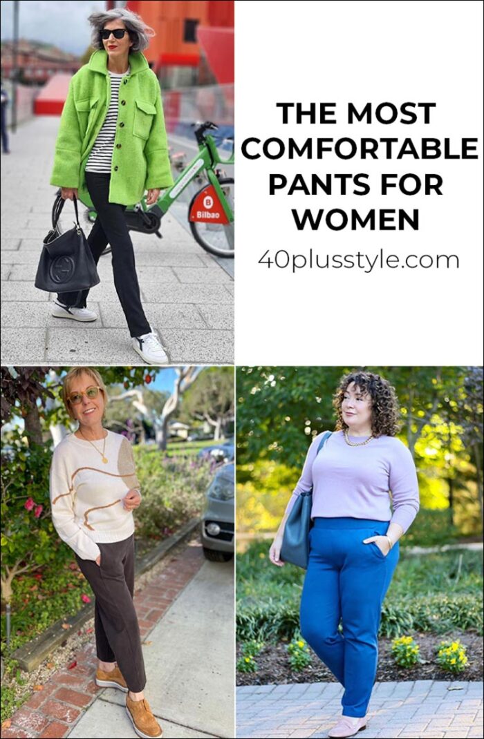 Comfy pants for women: The most comfortable pants you'll want to wear every day | 40plusstyle.com
