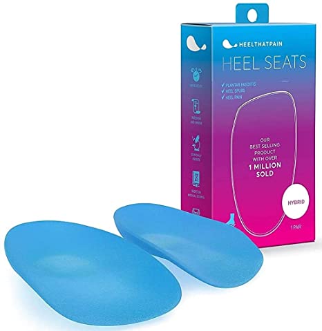 Heel That Pain Plantar Fasciitis Insoles | Heel Seats Foot Orthotic Inserts | 40plusstyle.com