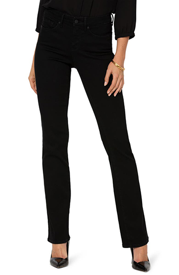 NYDJ Barbara High Waist Stretch Bootcut Jeans | 40plusstyle.com